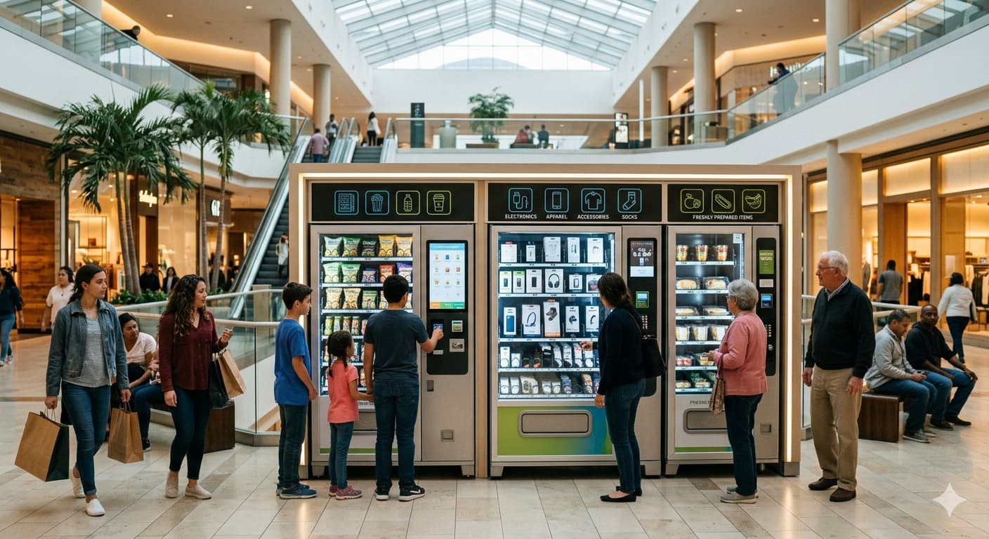 Shopping Machine The Role of Vending Machines in Malls